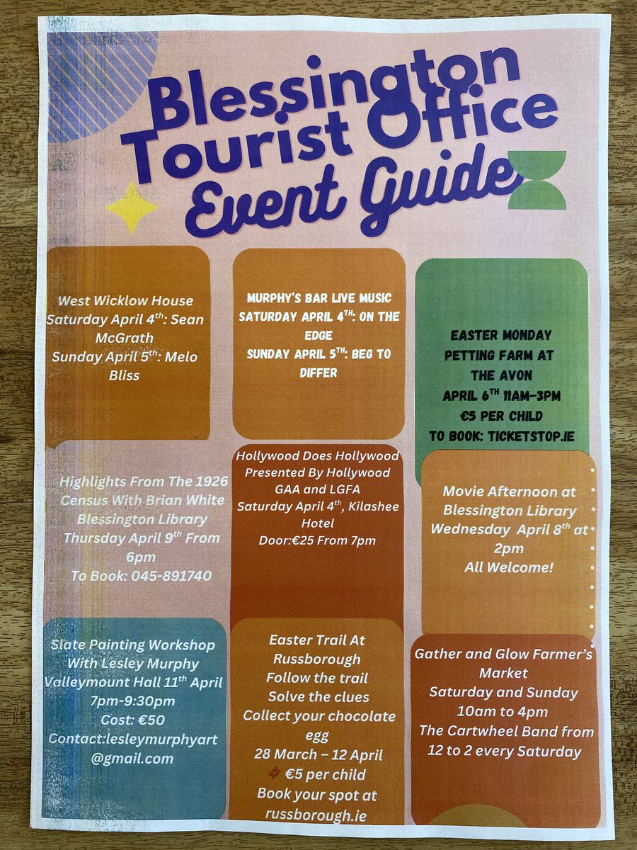 Blessington Tourist Office tweet media