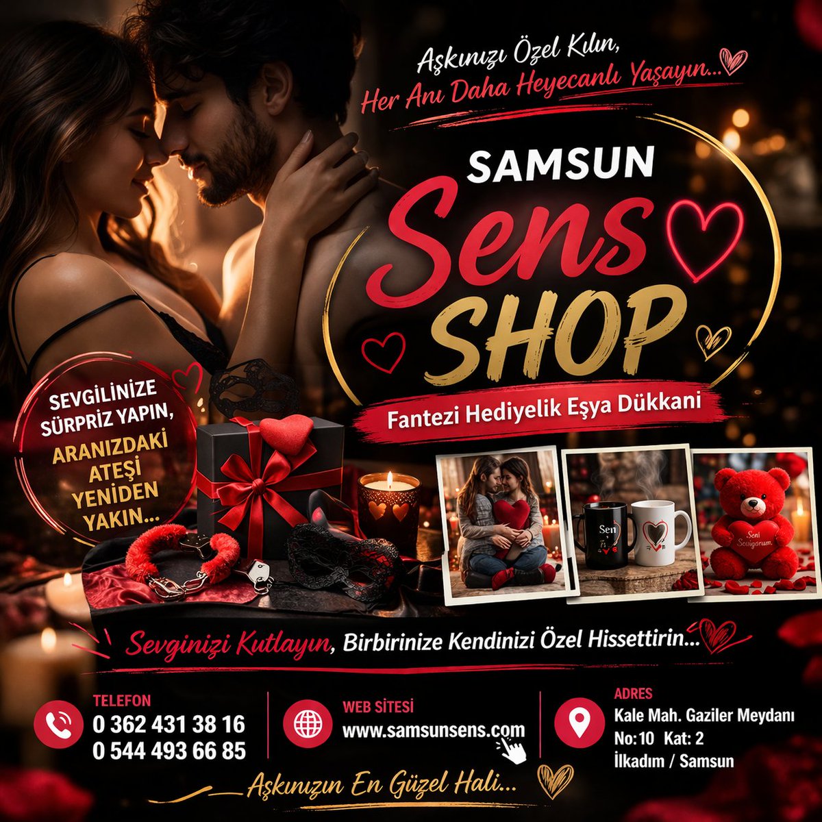 samsunsensshop's tweet photo. Samsun Sens Shop
Kale mah. Gaziler meydanı No:10
Kat:2 İlkadım/SAMSUN
https://t.co/0pTmJgp4Ni
0 362 431 38 16-0 544 493 66 85
#samsun #atakum #canik #samsunsens #atakent #samsunspor #bafra #havza #samsunmerkez #samsunyemek #samsungezi #samsunbar #kavak #dikmen #durağan https://t.co/w6DEGQWJG9