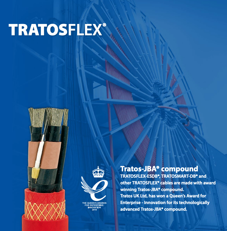 TratosGroup's tweet photo. TRATOSFLEX-ESDB® is a medium-voltage reeling cable designed for high-speed crane applications up to 300 m/min, delivering durable power and data transmission in demanding port and automation environments. https://t.co/01BmfxSHs3