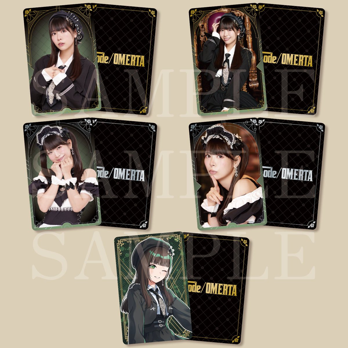⋰ #CodeOMERTA グッズ事前通販受付中！ \⋱ #芝崎典子 さん #菅沼千紗 