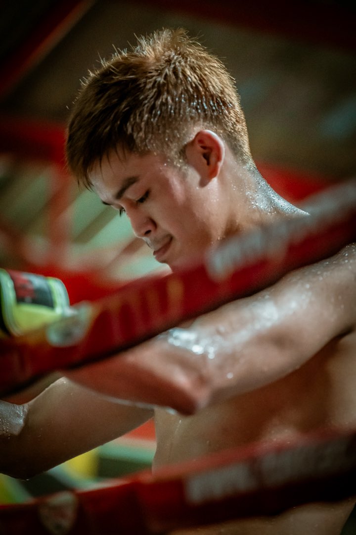 yokkaoboxing's tweet image. Locked in. No distractions. 🎯
Sangmanee is fully focused for April 11 at Rajadamnern.
This is elite mindset before war. 🥊🔥
#muaythai #fight #nakmuay
