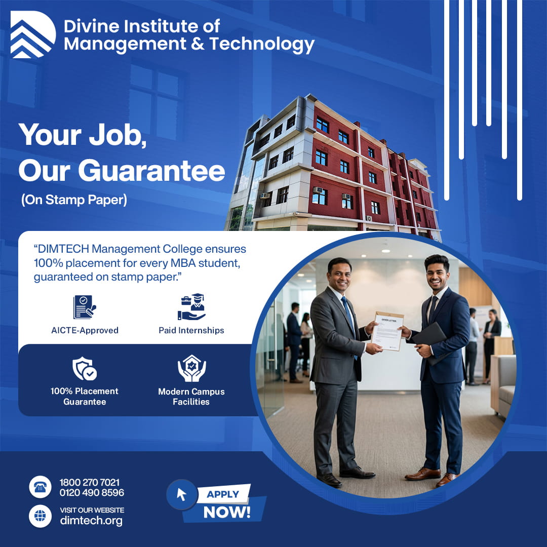 Divine Institute of Management & Technology tweet media
