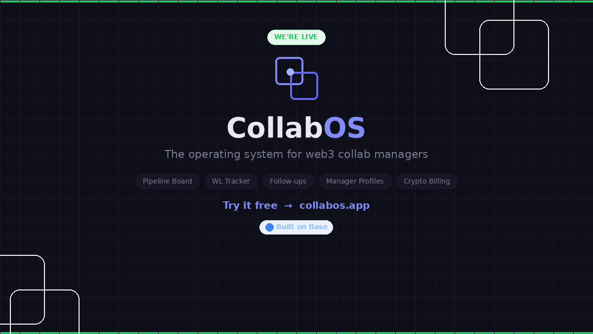 CollabOS tweet media