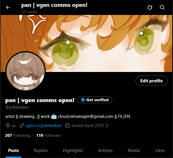 pan | vgen comms open! tweet media