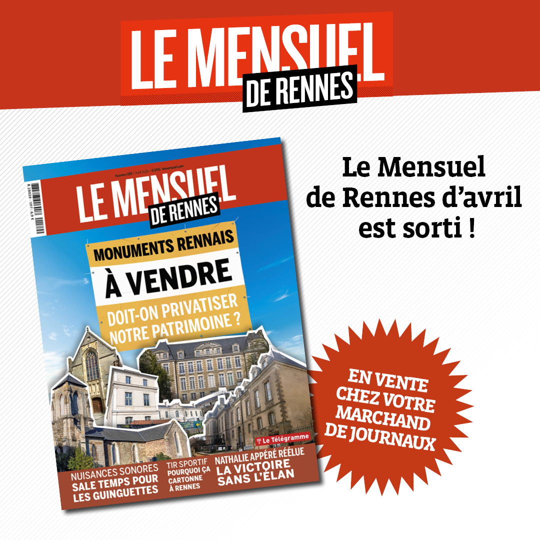 MensueldeRennes's tweet image. Votre magazine le Mensuel de Rennes n°189 d'avril est sorti en kiosque !💡

Retrouvez dès maintenant, notre grand format « Monuments rennais à vendre : doit-on privatiser notre patrimoine »🔍

👉🏻 Découvrez le Mensuel de Rennes ici : lemensuel.com/rennes !

#rennes #mensuel