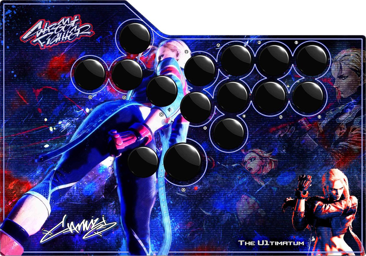 TheArcadeStick's tweet photo. Cammy art for Alex's Novablade by Carlos Martinez
https://t.co/1BCXjKW1xf
#CammyWhite #fightstickart
@CORSAIR https://t.co/6VNiRx41FC