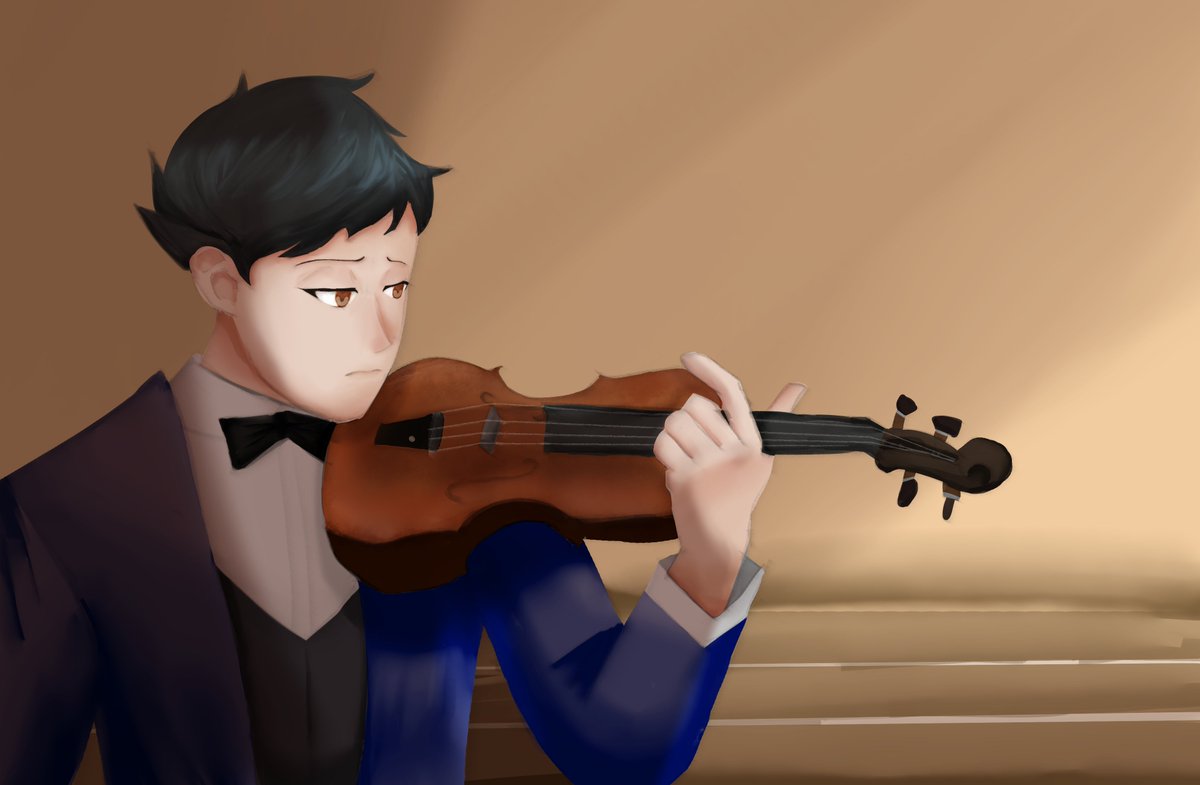 PepperyMaika's tweet photo. Violinist Ryuunosuke for the soul yeahh

#大逆転裁判 #成歩堂龍ノ介 #dgs #tgaa https://t.co/6UjeFFNLog