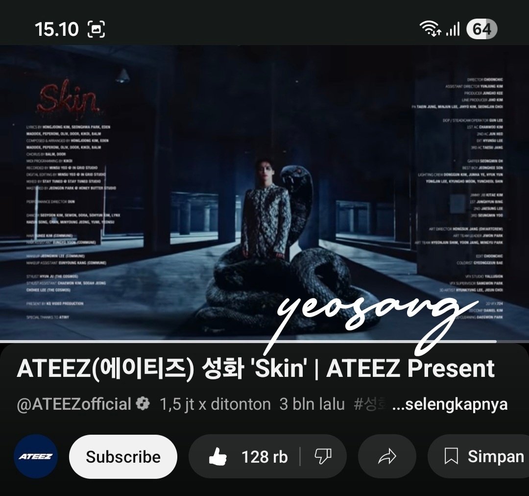 Yeosang. tweet media