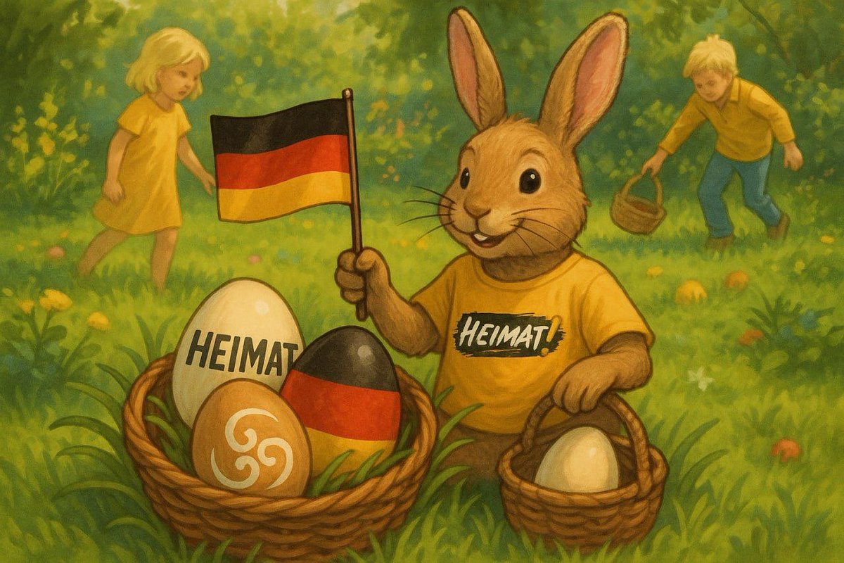 🐣 Ostern: Das Fest des Erwachens und der Heimat: t.me/heimat2023/1814

Wir wünschen euch ein frohes Osterfest im Kreise eurer Lieben!
