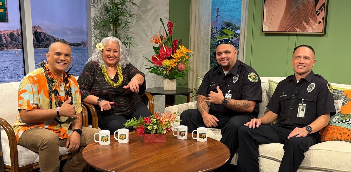 Thank you to KITV4 Island Life Live for featuring Adult Corrections Officers' (ACO) Kai Warther and Matt Ranis of the Maui Community Correctional Center. 

Mahalo nui, Kai and Matt, for your commitment and representing the dedicated staff at MCCC and DCR.