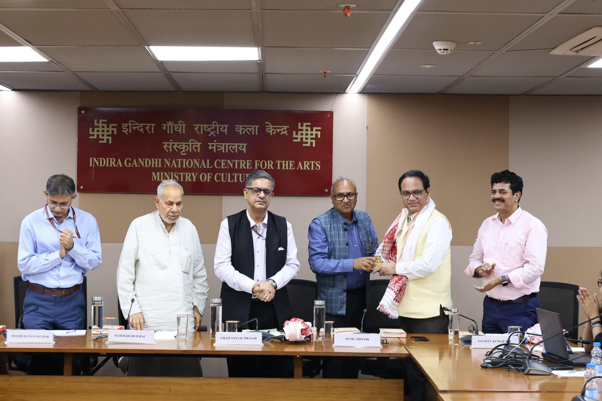 Ramesh C Gaur, Dean IGNCA & Ex-Director,NSD tweet media