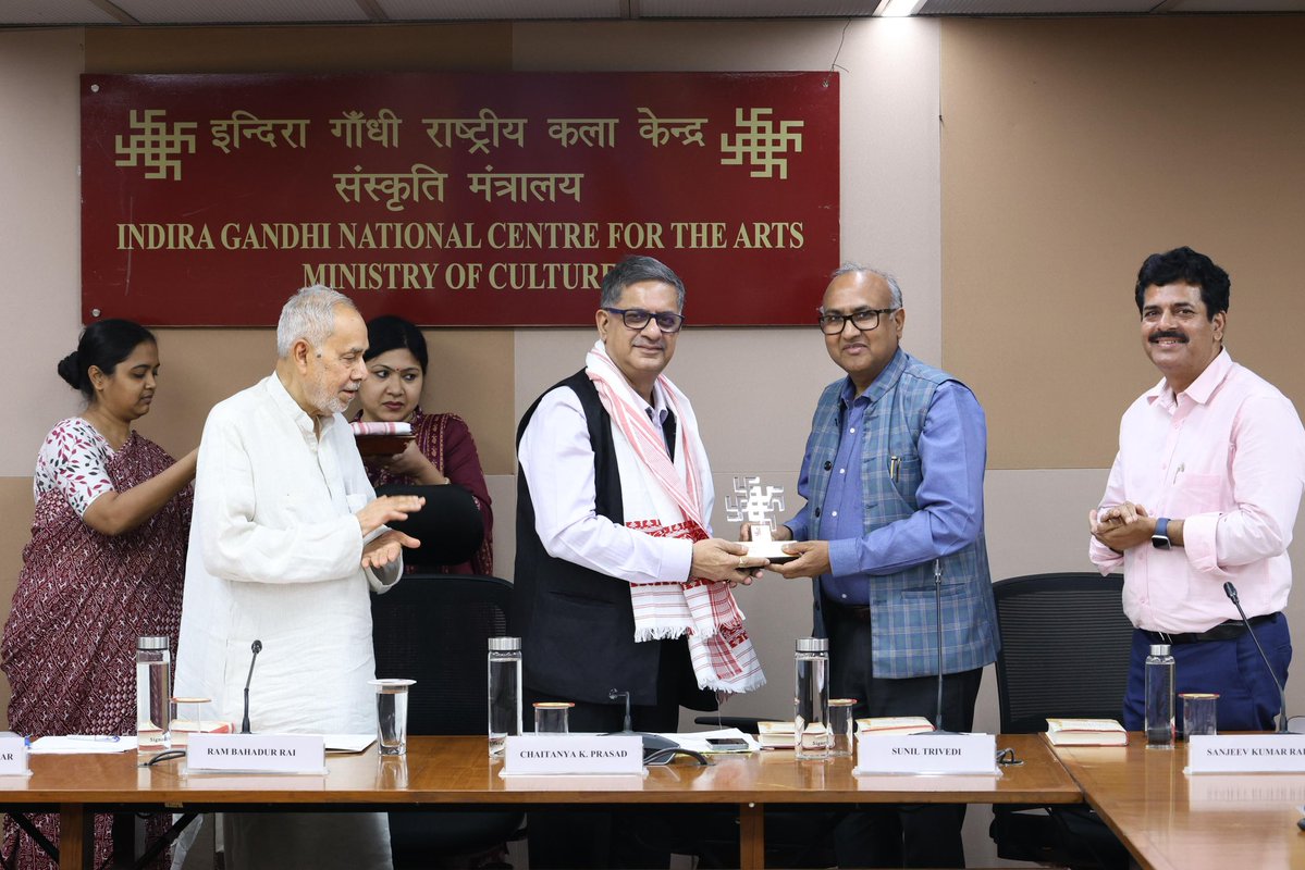 Ramesh C Gaur, Dean IGNCA & Ex-Director,NSD tweet media