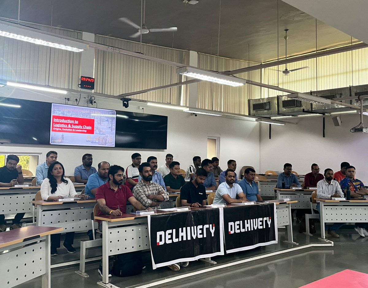 ExecutiveGim's tweet photo. Developing the Next Generation of Logistics Leaders

GIM successfully conducted the 12th Batch of the MDP on Supply Chain Management for senior managers of Delhivery Ltd.

#ExecutiveEducation #MDP #GIM #CorporateTraining #SupplyChainManagement #Delhivery  #Strategy #Logistics https://t.co/HsTE6t9mqY