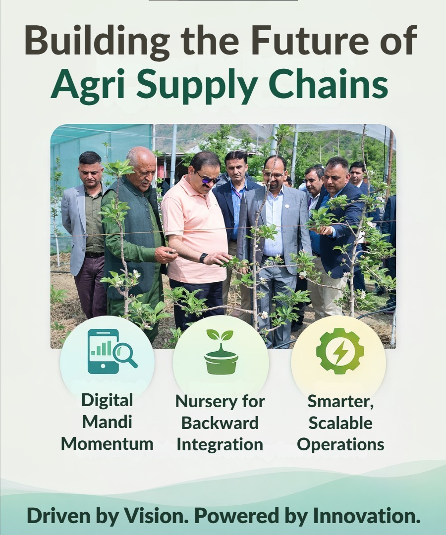 MakhanSinghRSS's tweet image. Digital Mandi and Nursery Development Take Centre Stage at Adani Agri Fresh

The future of agriculture will depend not onlyon production but also on how efficiently sourcing and supply chains are built

That focus was clearly visible during #Adani s visitwhere Digital Mandi
