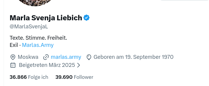 Marla Svenja Liebich tweet media