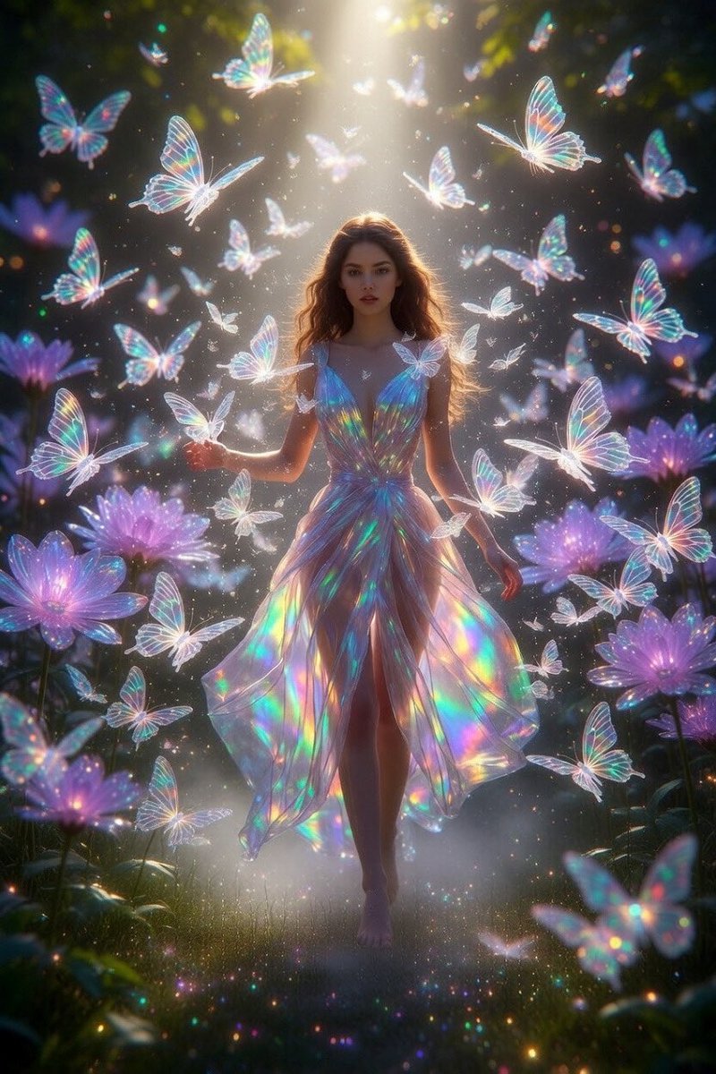 JasonVitale14's tweet image. #AllThingsSpring April Challenge 
#aiartcommunity
All Welcome to Join
Day 3 Glass Butterfly 🦋