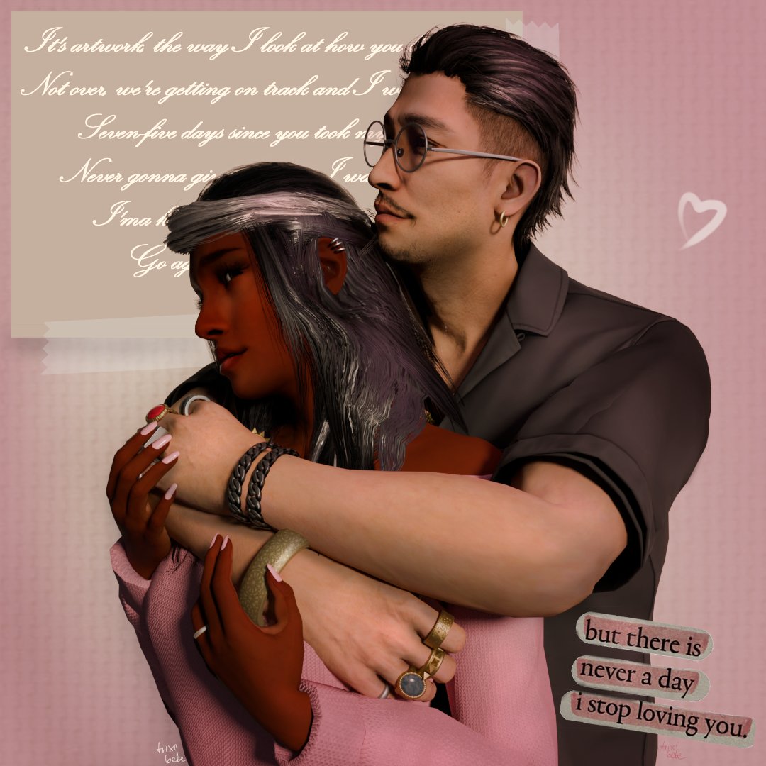 🦋🐰 Trixi 🐺🐑 on Zhao's earring tweet media