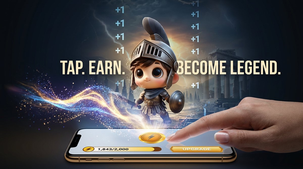 Project_T_Tab's tweet image. Titan’s Tap takes Greek mythology off the page 🏛️
and puts it in your hands 🎮

a Gather-to-Earn game on TON 🔗

tap harder 👆
become something legendary ⚡

#Titan #TapToEarn #TON #Web3Gaming #Blockchain