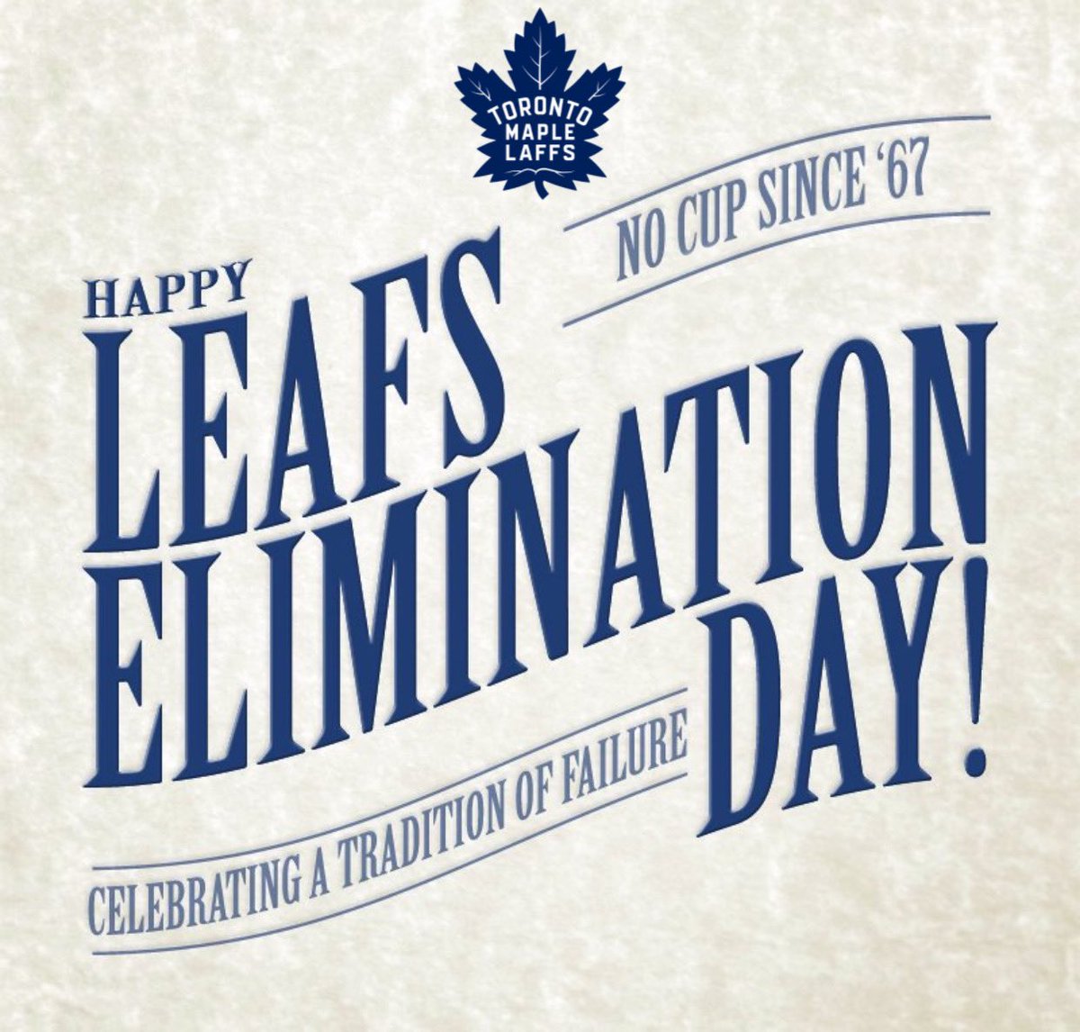 Since Leafs Last Cup tweet media