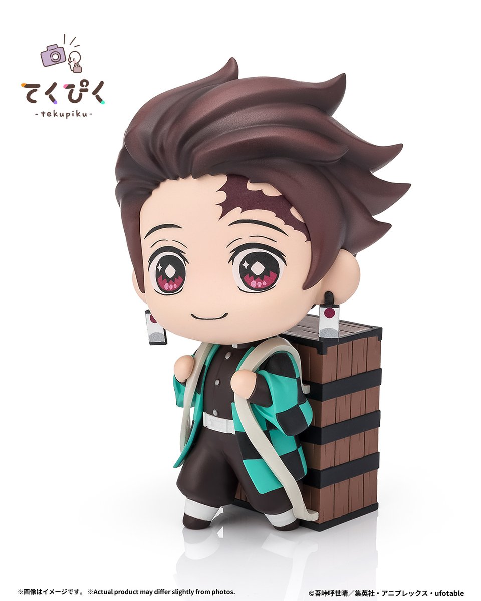 t_features's tweet photo. 【4月3日(金)16時一般予約解禁】

「てくぴく 竈門炭治郎」
2026年9月発売予定
📋商品詳細→ https://t.co/6sidBneChv

いつでも、どこでも。あなたと、一緒にお出かけ！日々の暮らしや、いろんなところへお出かけするシチュエーションに寄り添うフィギュアです！
#てくぴく #鬼滅の刃 https://t.co/Jo5HDE9dh4