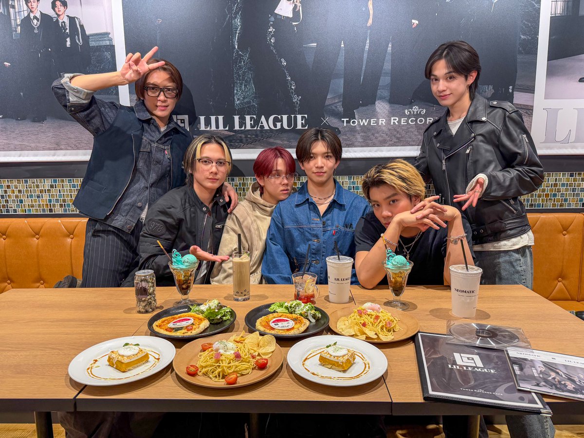 LIL_LEAGUE_'s tweet image. TOWER RECORDS CAFE
コラボカフェ開催中📢

中目黒店は本日が最終日🔥
ぜひ皆さまお越しください💨
tower.jp/article/news/2…

#LILLEAGUE
#LIL_NEOMATIC