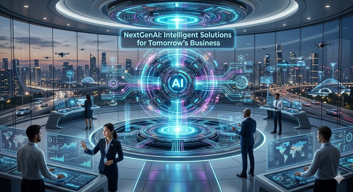 MuhammadAB13515's tweet photo. From ideas 💡 to intelligent automation ⚙️
We turn vision into reality with AI.
NextGenAI,, project link 🔗 🔗 🔗https://t.co/C2pGcKJGTL,,,
#AI #BusinessGrowth #Innovation 
#AI #BusinessGrowth #Innovation https://t.co/dcyto7JRwN