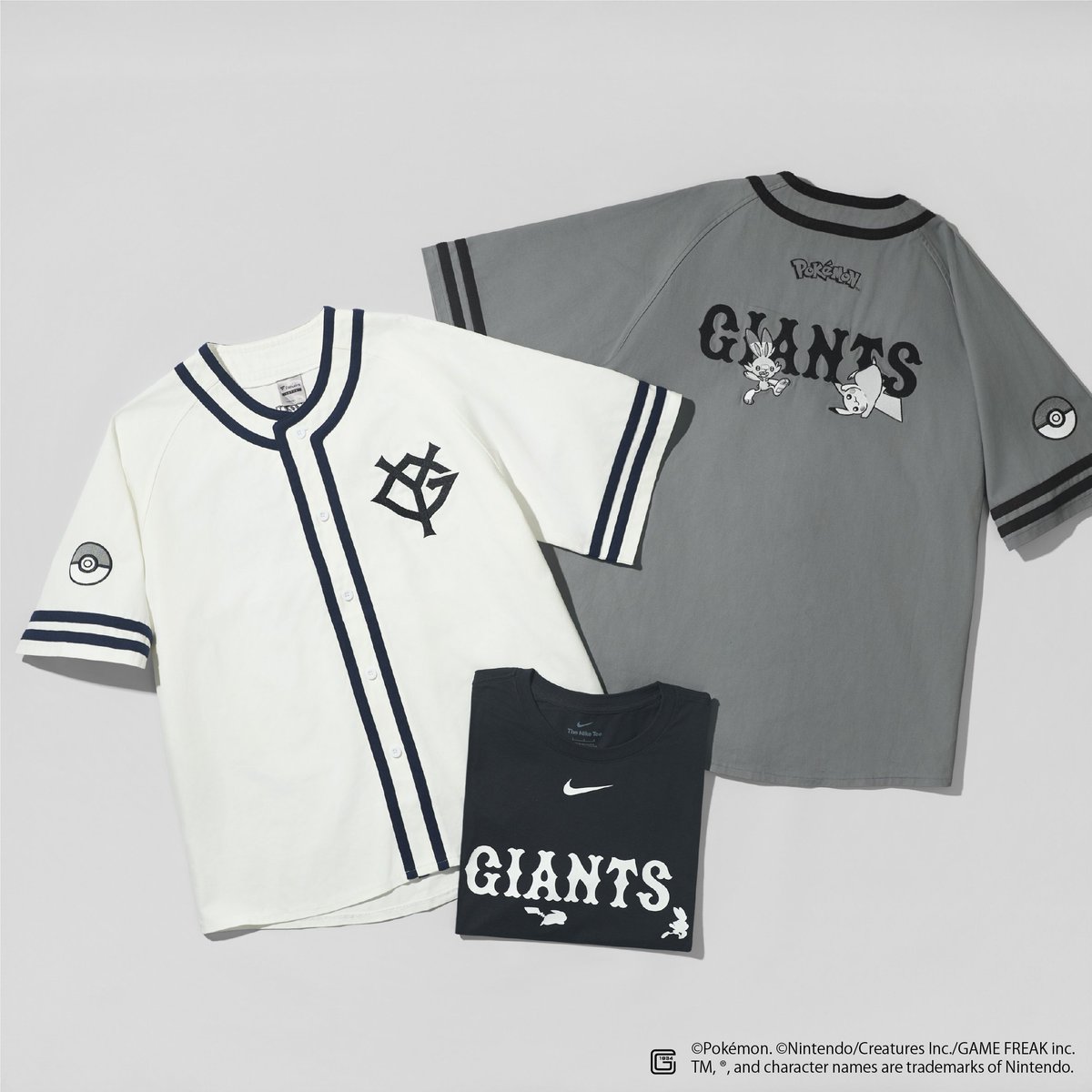 ⚡ジャイアンツ・ポケモンオリジナルグッズ⚾ ＼ 🔸レプリカユニホーム