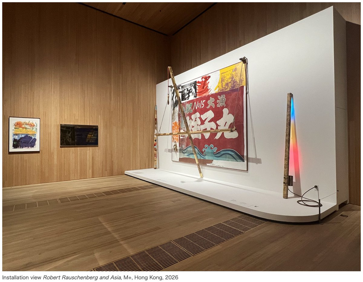 ARTiT_Asia's tweet photo. 【PHOTO】Robert Rauschenberg and Asia @ M＋
11/22–4/26 https://t.co/KSjHxKG1tY https://t.co/SQ7gcTmkK0