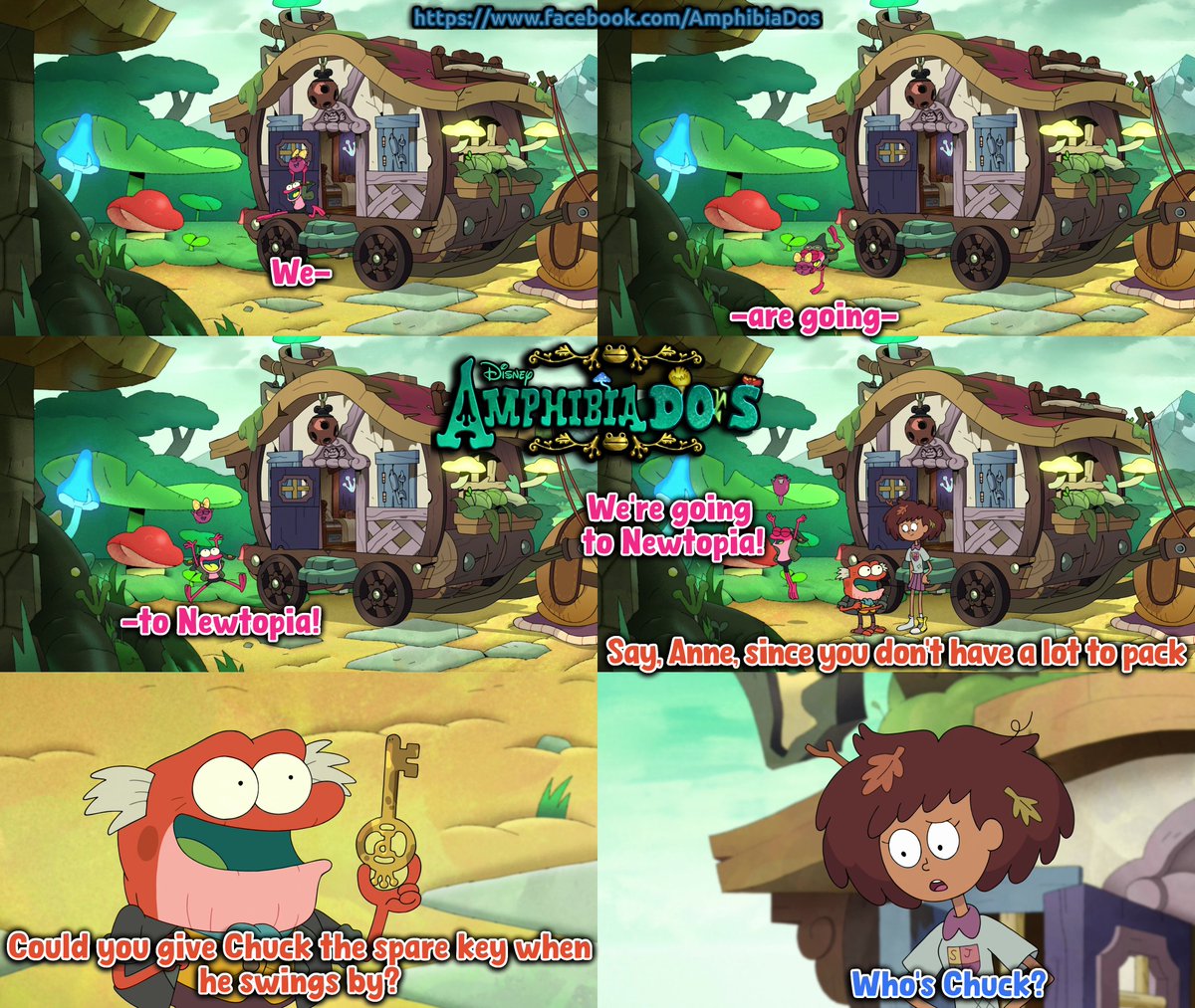 🐸💙🍄AmphibiaScreenCaps🍃💙🐸Dialogues edition📜 tweet media