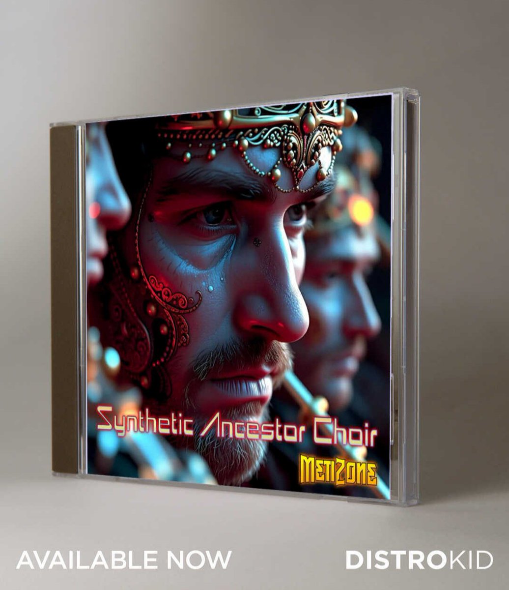 Metizone's tweet image. ⚡ #Electronica
👽 #Psychedelic
👁️ #Trance
Check out my new single "Synthetic Ancestor Choir" and live on !
distrokid.com/hyperfollow/me…