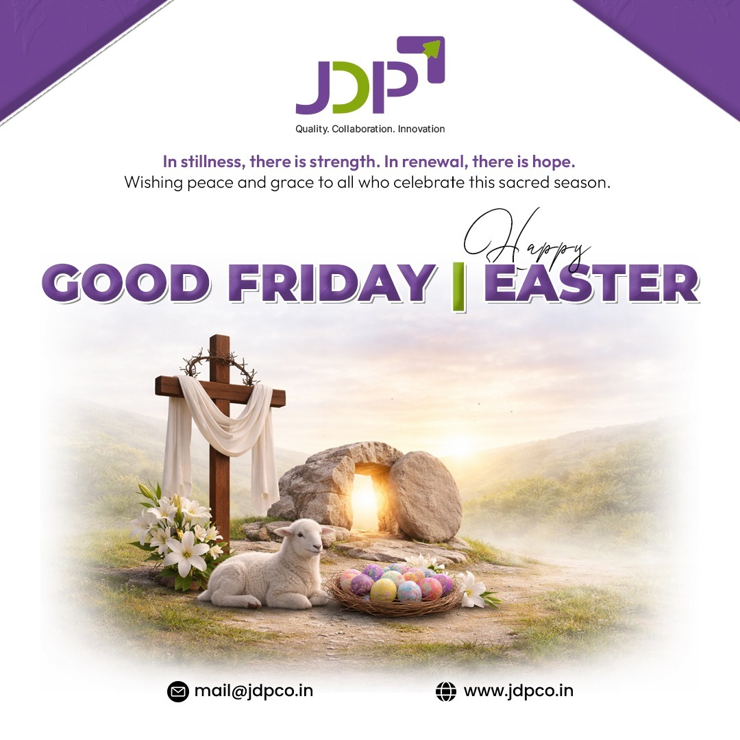 co_jdp's tweet photo. Good Friday reminds us of sacrifice and service — values we carry in every client relationship. Easter brings the promise of renewal and new beginnings — much like a fresh financial year. Warm wishes from our team.
#JDPandCo #GoodFriday #EasterWishes https://t.co/1IOr28px7n