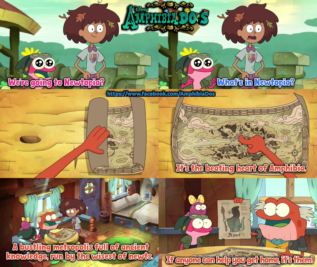 🐸💙🍄AmphibiaScreenCaps🍃💙🐸Dialogues edition📜 tweet media