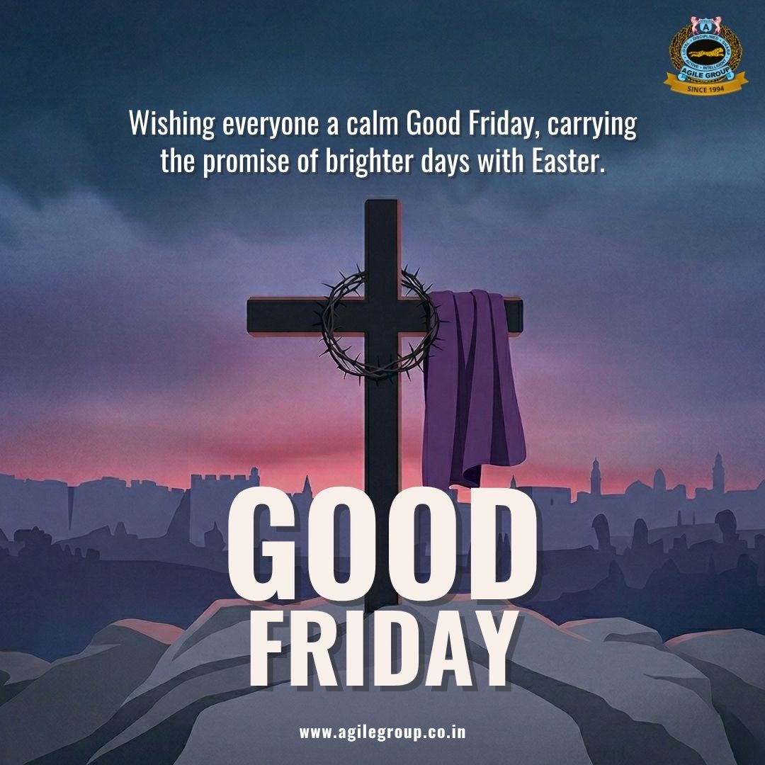 agilegroup2's tweet photo. May the spirit of Good Friday remind us of the power of sacrifice, love, and forgiveness, and may the sacrifice of Jesus inspire us to be kind and compassionate always. ✝️✨ https://t.co/sWrT8AvIYX