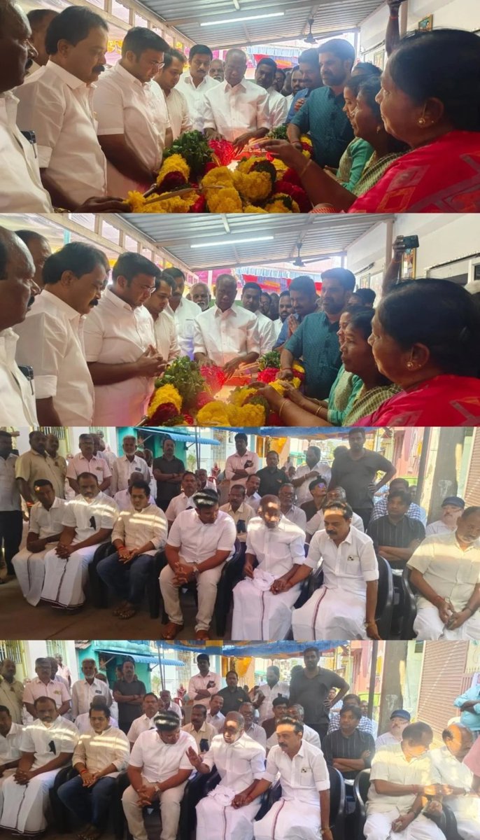krishna_admk's tweet photo. #அஇஅதிமுக
கழக அமைப்புச் செயலாளர், முன்னாள் அமைச்சர்
அண்ணன் #உயர்திரு_ப_மோகன் B.A அவர்களுடைய
துணைவியார், 

#திருமதி_M_மல்லிகா
அவர்கள் இறைவனடி
சேர்ந்தவர் என்ற செய்தியை அறிந்து, 

மாண்புமிகு
#எடப்பாடியார்
அவர்களின்
 தவப்புதல்வன்
 #மிதுன்
அவர்களும், 

 நேரில் சென்று
 #கண்ணீர்_அஞ்சலி https://t.co/I8N5144Knn