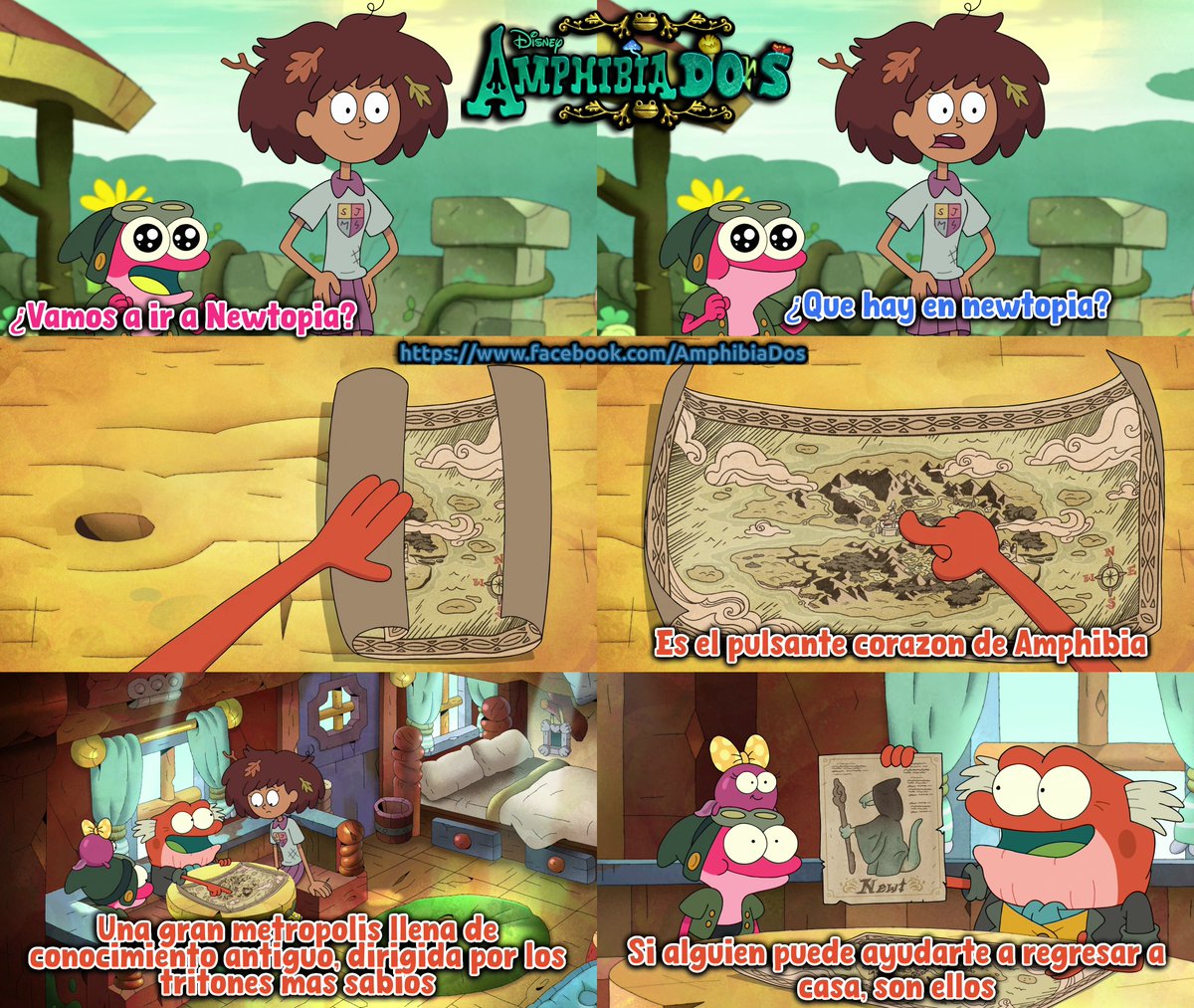 🐸💙🍄AmphibiaScreenCaps🍃💙🐸Dialogues edition📜 tweet media