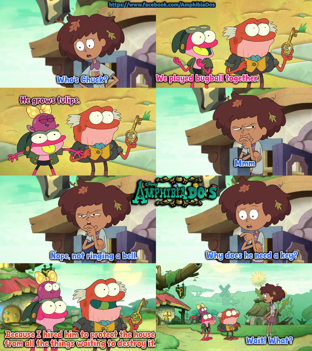 🐸💙🍄AmphibiaScreenCaps🍃💙🐸Dialogues edition📜 tweet media