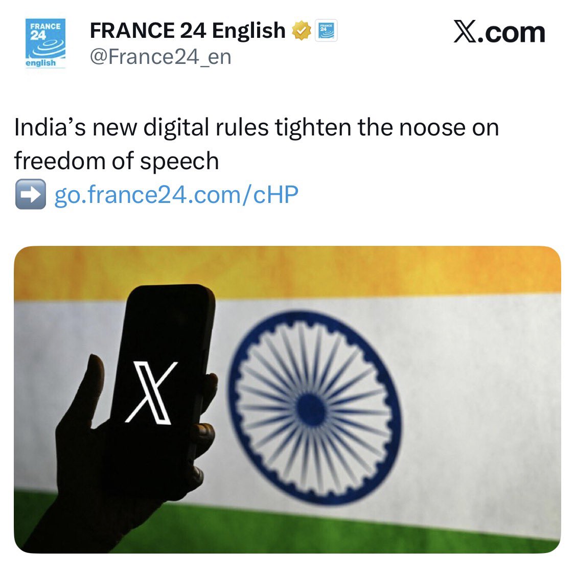 rishi_suri's tweet image. Calling #India’s digital rules a ‘crackdown on free speech’ misses the point. These reforms are aimed at tackling #deepfakes, #cyberfraud &amp;amp; harmful content, with faster takedowns &amp;amp; mandatory #AI labelling to protect users. Every major democracy is tightening platform