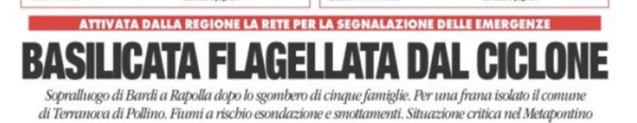 dukana2's tweet image. Devo tradurre dal pennivendolese 👇#CambiamentiClimatici da trivelle nella #Basilicata delle trivelle e dei deficienti senza dignità e senza cervello che hanno fatto distruggere il territorio 👇in una parola 👉#KARMA