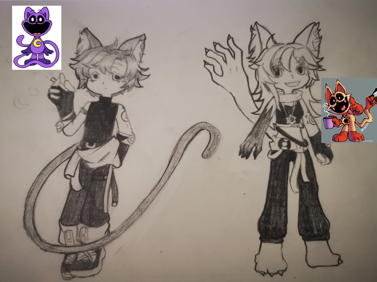 HarryVu51458's tweet image. Yeahhh, I’ve finished drawing Catnap and Catfeine

#catnap #catfeine #poppyplaytime