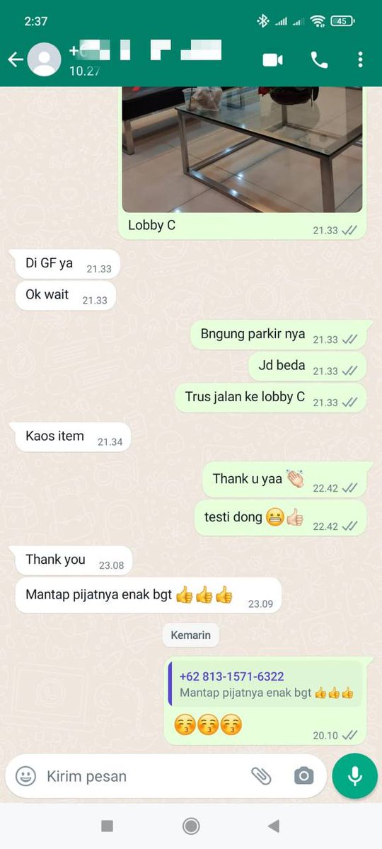 pijatjakarta82's tweet photo. Hello, This is Rey .
Chindo Masseur+
Friendly, Good Attitude, Privacy aman, Professional

For details,
WA : https://t.co/IijpmrD6n8
Telegram : @ReyChindo
Line id : rey_chindo

Thanks for attention😊
#pijatjakarta  #massagejakarta #massagepria #pijatpriajakarta
#pijatpria https://t.co/ACjPJrAb9v
