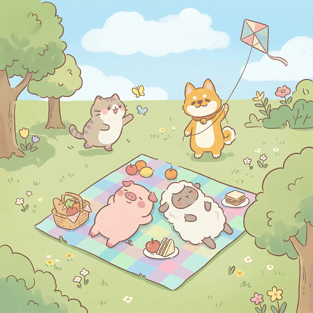 TailTownGo's tweet photo. Human, wanna come play? 🪁

🐾A cozy animal-raising, restaurant-running sim in a snowy post-apocalypse — now in development.
Join our Discord 👉 https://t.co/0S1Wp3cTRy

#Qingming
#SpringVibes
#CozyGame
#IndieDev
#CuteAnimals https://t.co/K8mveDXtCv