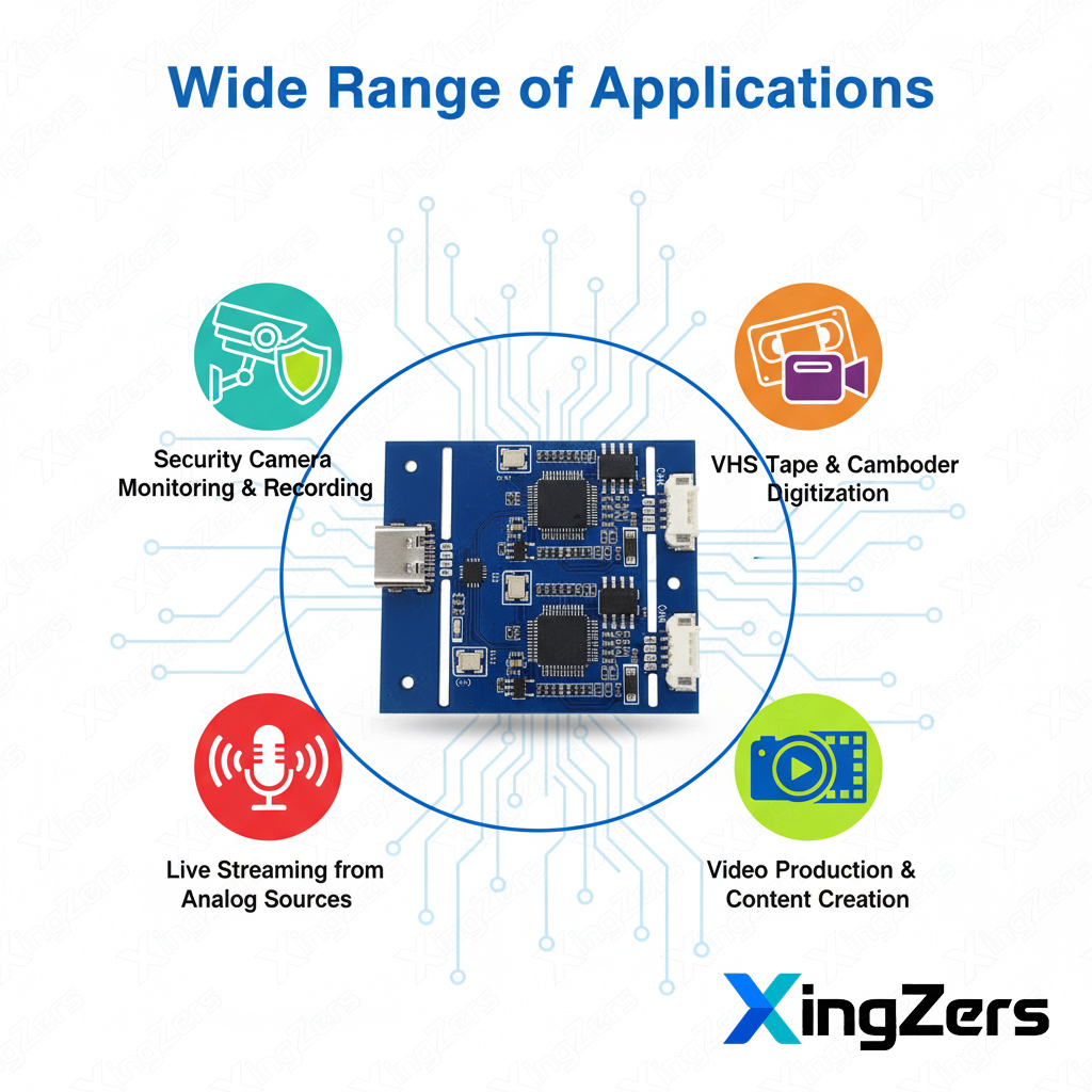xingzers_hq's tweet image. 🎬 2× AV/CVBS → USB. Plug in. Done.

XingZers XZSCC-C2U2 — 1080P@30fps, zero drivers, OBS/VLC ready. Win/Mac/Linux/Android ✅

📦 XZSCC-C2U2 
🏭 Factory direct  
🔧 OEM ✅ 
🤝 Resellers welcome
🛒 shop.xingzers.com

#CaptureCard #AVtoUSB #XingZers #OBS #OEM