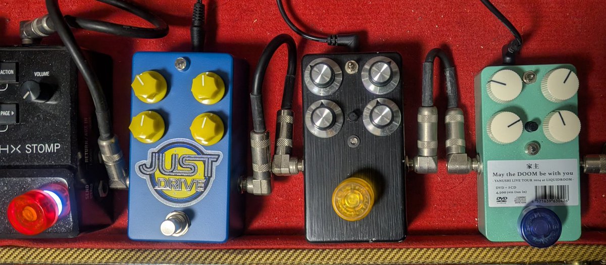 Shinnosuke_sg's tweet photo. 西尾さん×Tommy’s effectsの「JUST DRIVE」、昨日早速届いて、少しだけ試せた。
軟弱なので、少しのブースターとディレイをオンで弾きましたが、思う事はTommy’s effectsは素晴らしき。
西尾さん、Tommyさん、共にギターがとても上手いので、背中を追います。
#西尾知矢 
#Tommyseffects
#JUSTDRIVE https://t.co/r0WEBzA7pd