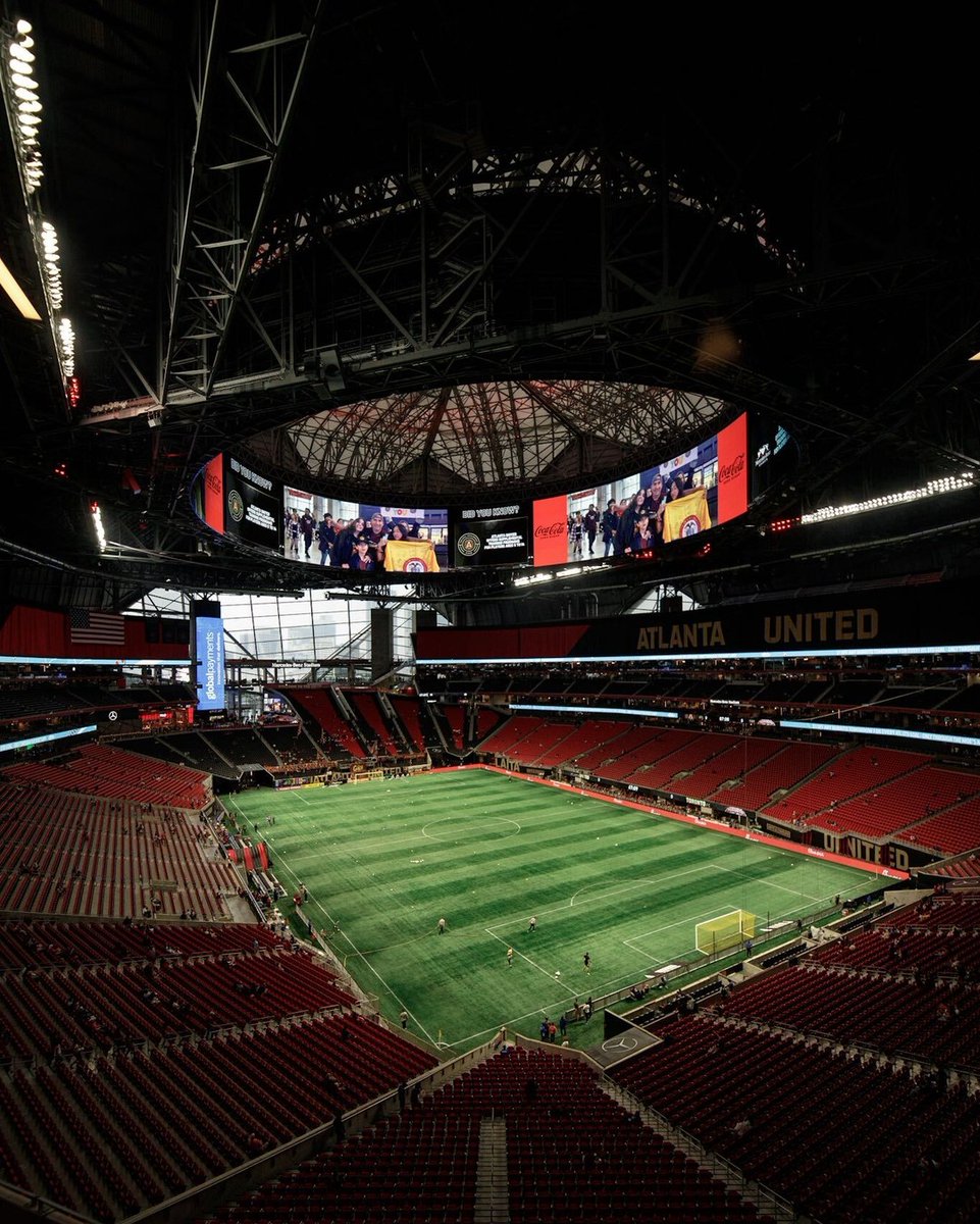 EstadiosFc's tweet photo. ▪️MERCEDES BENZ STADIUM▪️

⚽️ Atlanta United, Atlanta Falcons
📍Atlanta, Estados Unidos
⏳11 septiembre 2017
👥 71,000 espectadores https://t.co/qUvjN3GljK