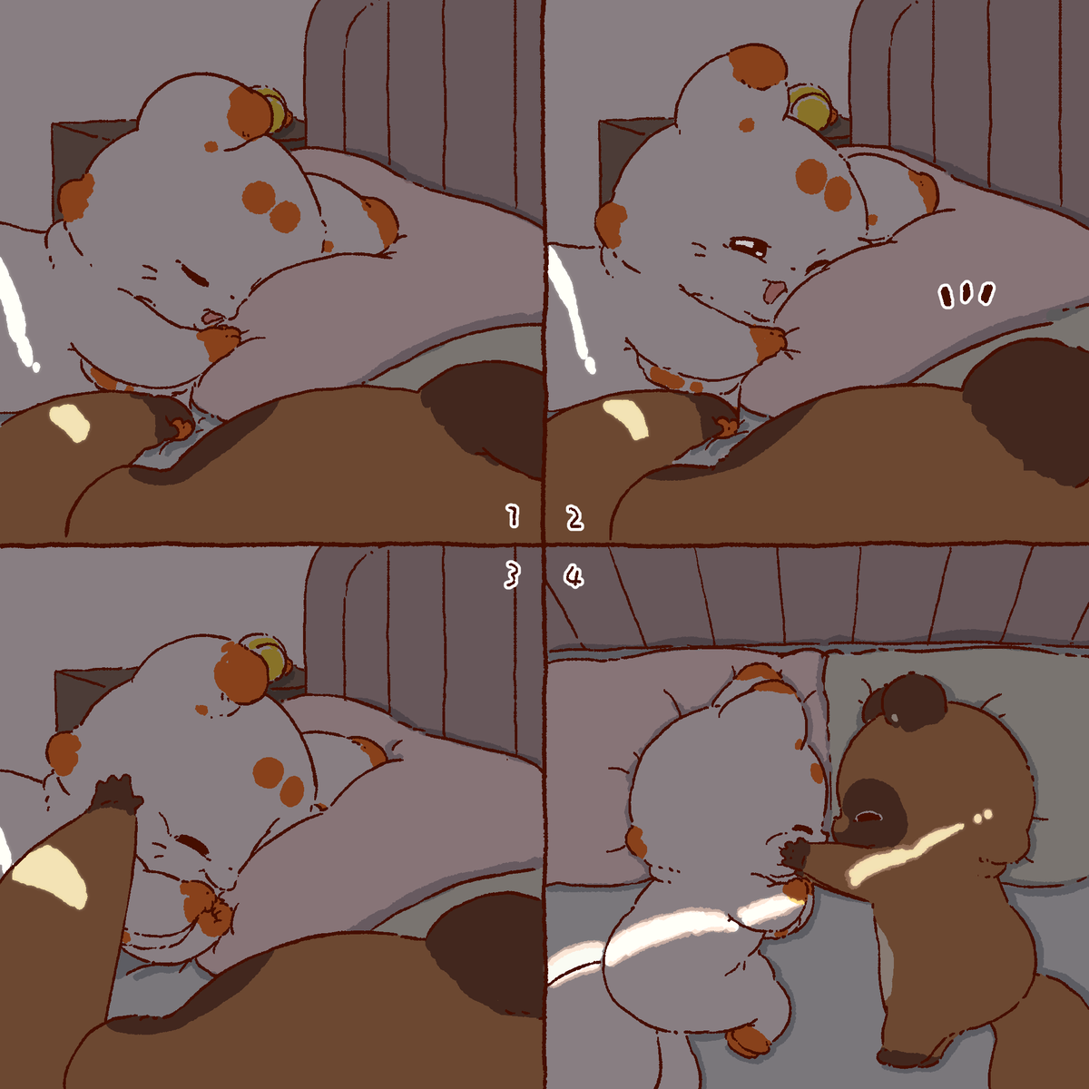 二尾の小狐　「てnこ（てんこ）」🦊🦊⛩🐶 tweet media