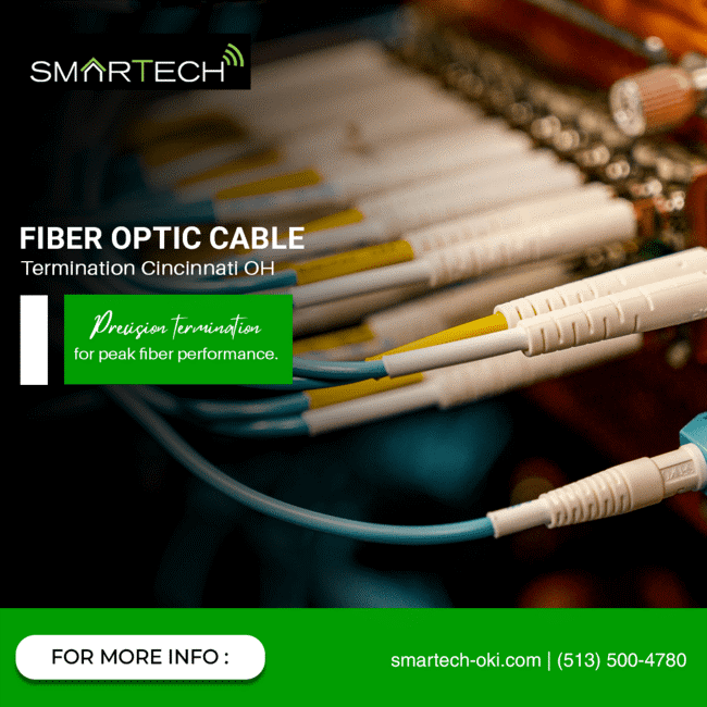 Smartech_oki's tweet image. 🔌 Ensure peak performance with expert fiber termination in Cincinnati. Smartech LLC delivers clean, reliable connections with minimal signal loss.
🌐 Get it done right: smartech-oki.com

#FiberTermination #CincinnatiIT #NetworkSolutions #ReliableConnectivity #FiberOptic