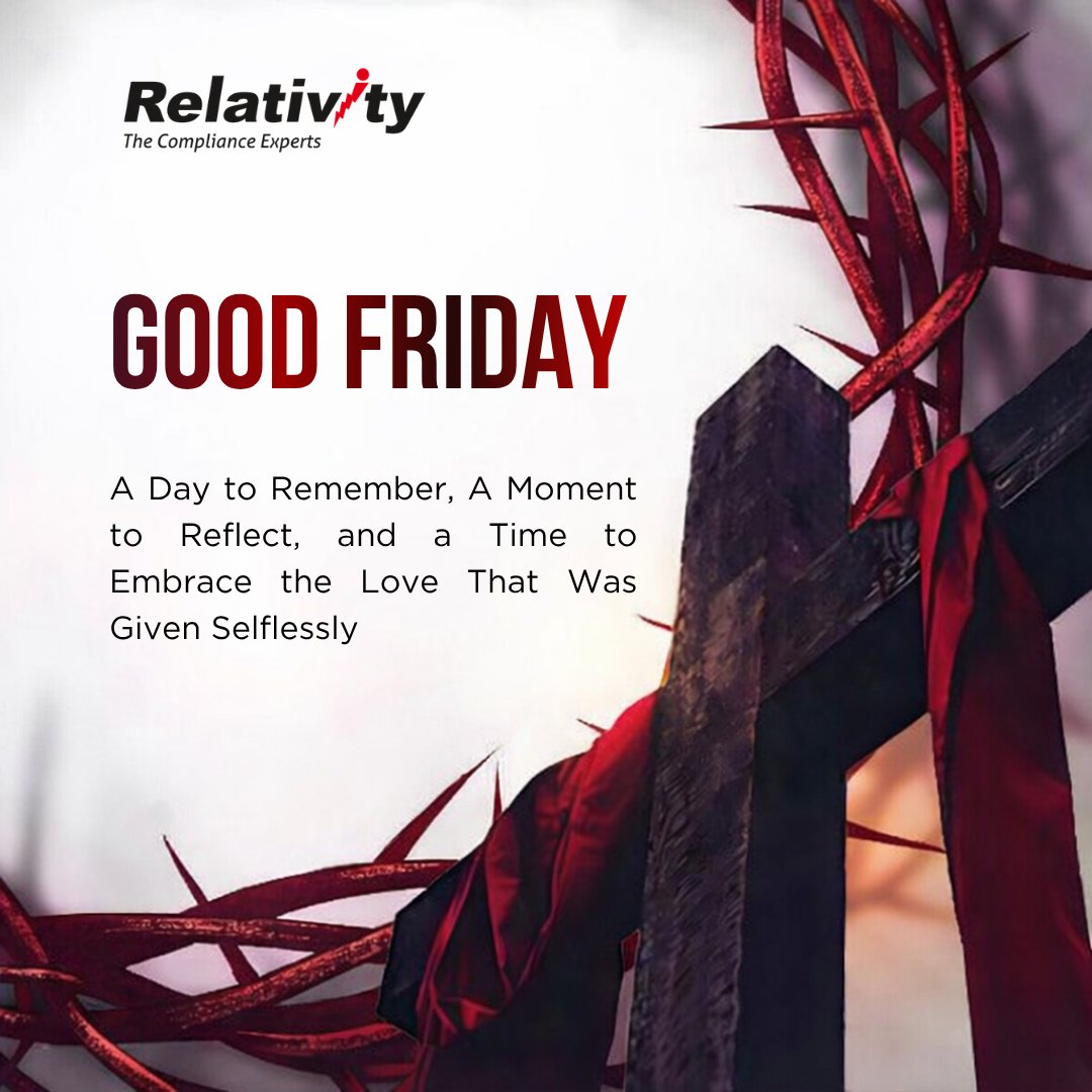 relativityoffl's tweet photo. May this Good Friday remind us of the power of faith, sacrifice, and unconditional love.
Let’s pause, reflect, and be grateful for the blessings around us. 🙏💫 

#GoodFriday #Faith #Hope #Blessings #Gratitude #Peace #HolyDay #StayBlessed ✨ https://t.co/muBOC97iA4