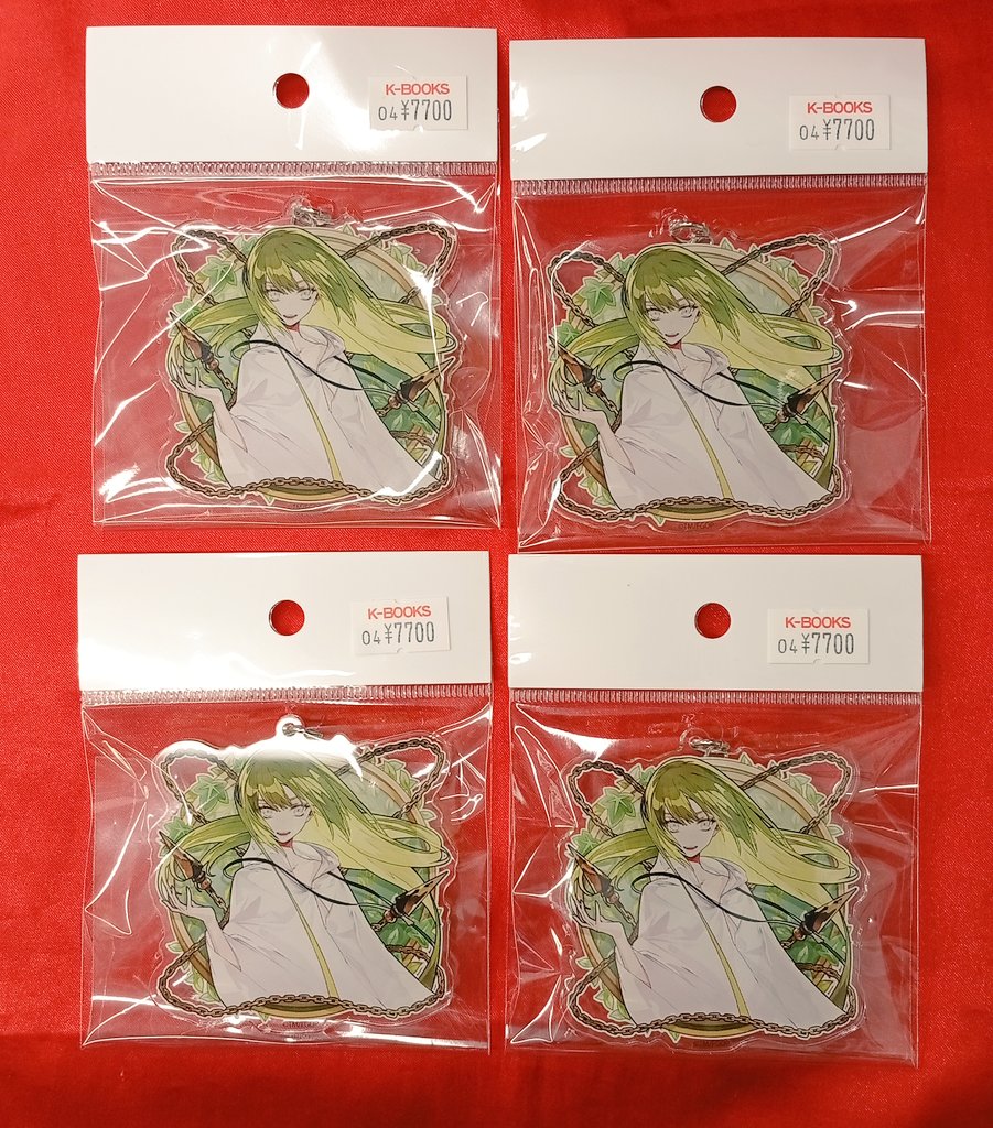 入荷情報】 Fate/Grand Order コマンドコード アクリルキーホルダー 