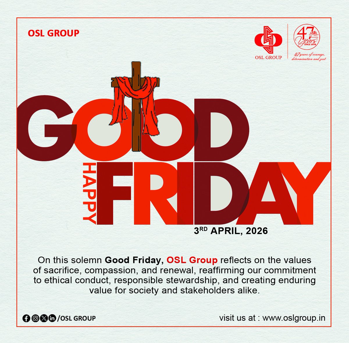 OSL_GROUP's tweet photo. Remembering sacrifice.Honouring faith. Embracing hope. https://t.co/ognVM21ArF
