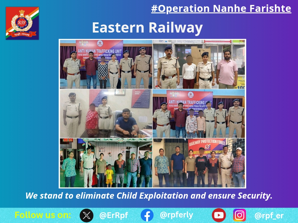 RPF Eastern Railway tweet media
